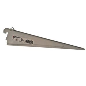 ClosetMaid ShelfTrack 12 Inch Closet Shelf Support Brackets White Bin Deal
